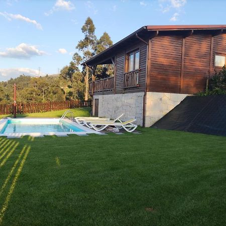 Quinta Da Resteva-Chale Do Rio Vieira do Minho Exteriör bild