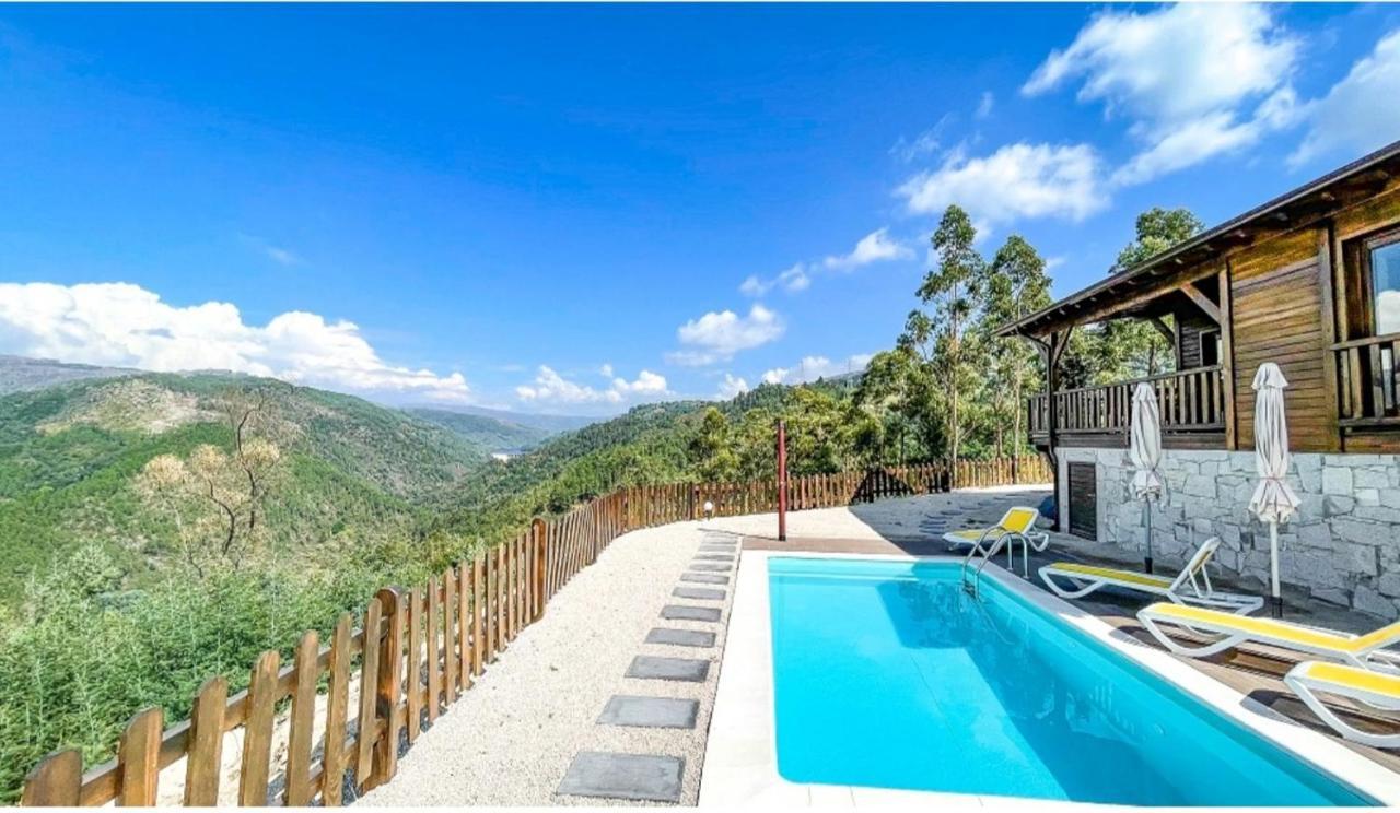 Quinta Da Resteva-Chale Do Rio Vieira do Minho Exteriör bild